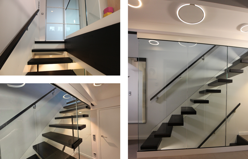 raumtrennende Glaswand mit Stufenbefestigung   Bildquelle: GRÄFE
