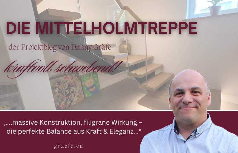 Die Mittelholmtreppe KRAFTVOLL SCHWEBEND!