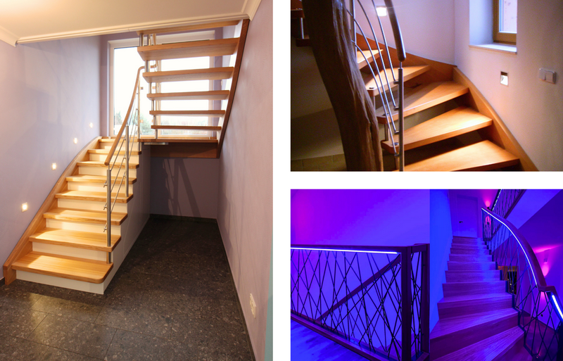 Downlights und Specials der Treppenbeleuchtung Bildquelle: GRÄFE Downlights und Specials der Treppenbeleuchtung Bildquelle: GRÄFE