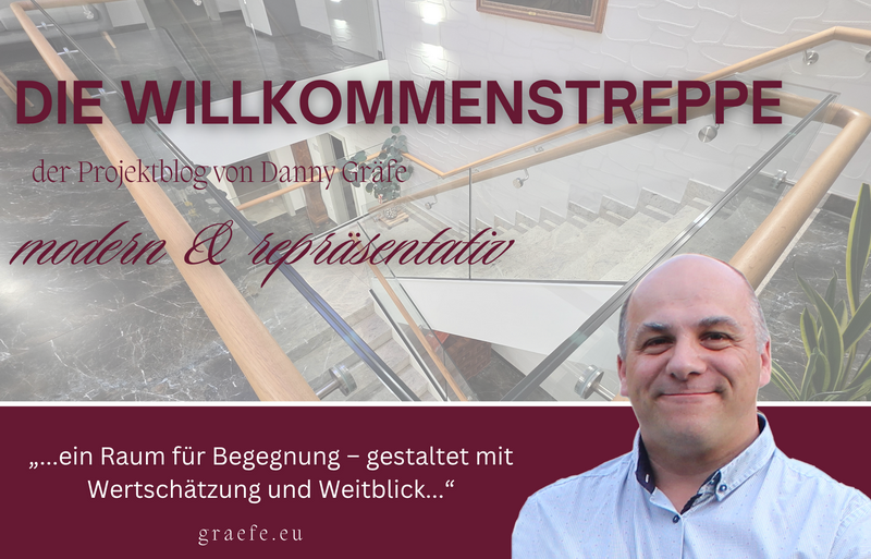 Die Willkommenstreppe MODERN&amp;REPRÄSENTATIV